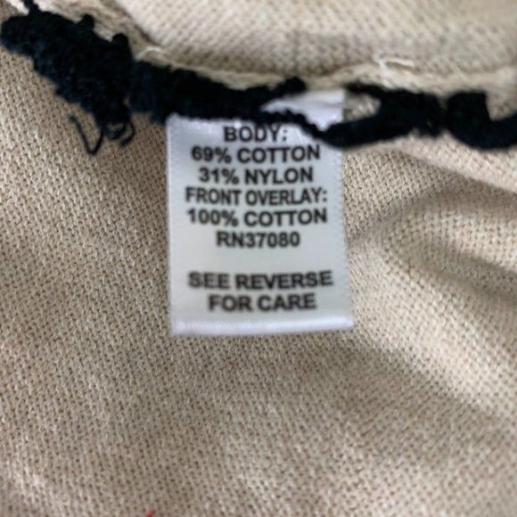 CATO 22 24W Sweater Gold Black Crochet Comfort Casual - Picture 6 of 6